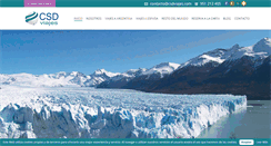 Desktop Screenshot of csdviajes.com