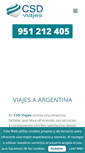 Mobile Screenshot of csdviajes.com