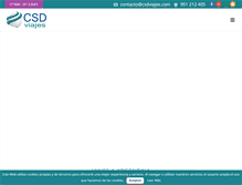 Tablet Screenshot of csdviajes.com